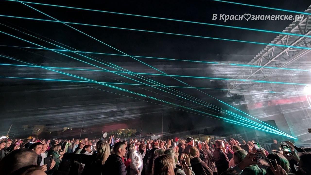 Лазерное шоу — Краснознаменск