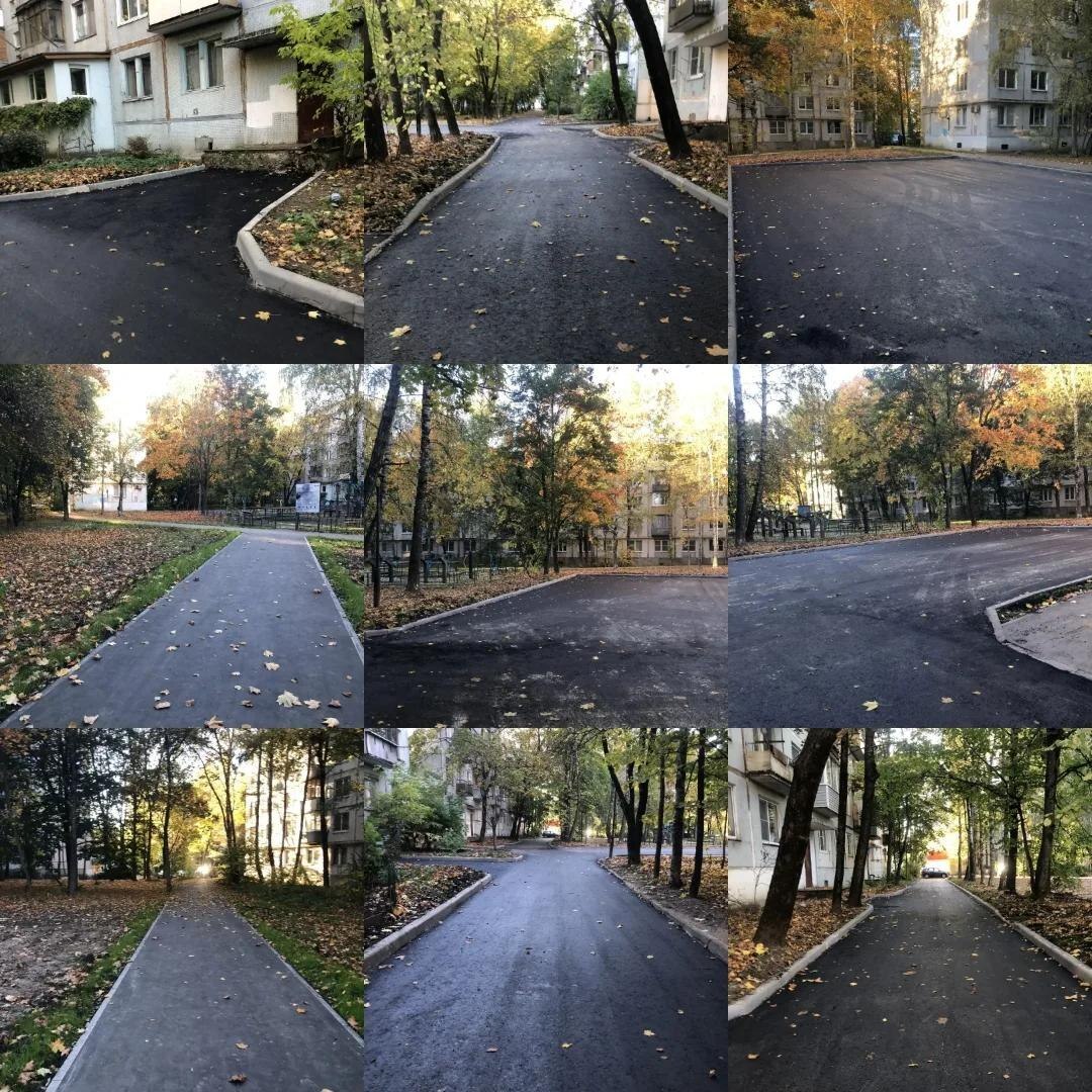 Работы по благоустройству наших дворов продолжаются! — Краснознаменск