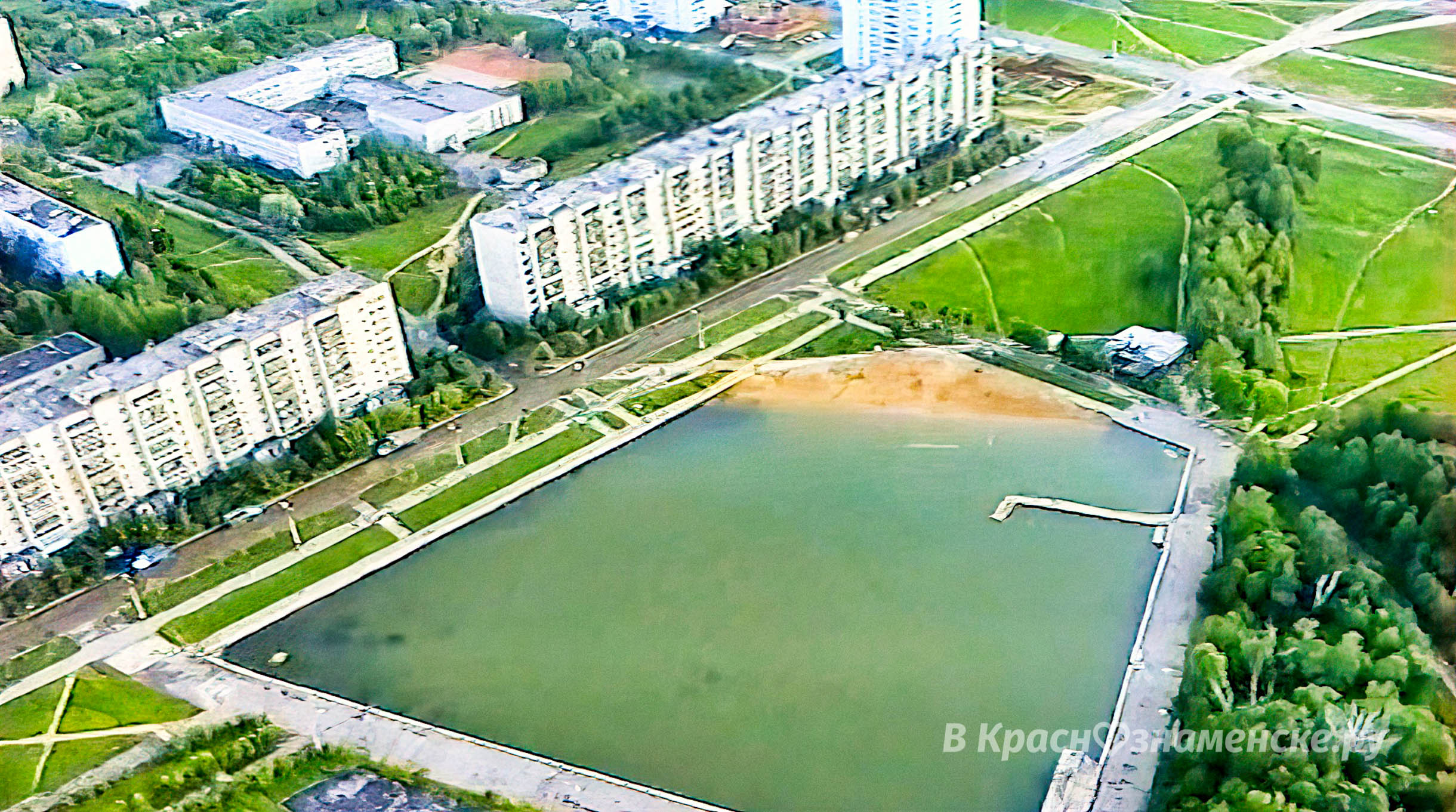 Как появилось «старое» озеро на улице Молодёжной. — Краснознаменск