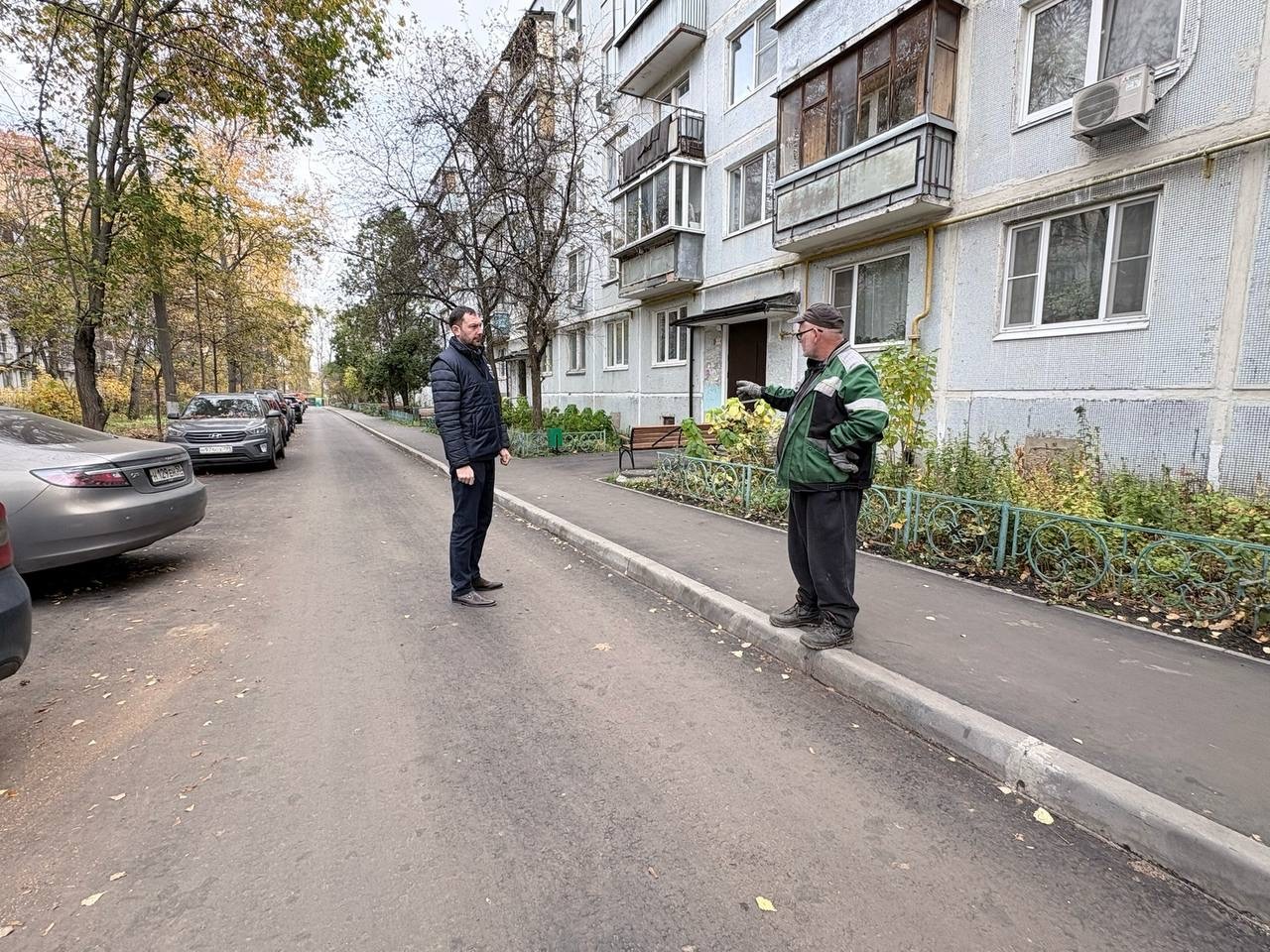 22 октября заместители главы Краснознаменска провели обход городских территорий по обращениям жителей