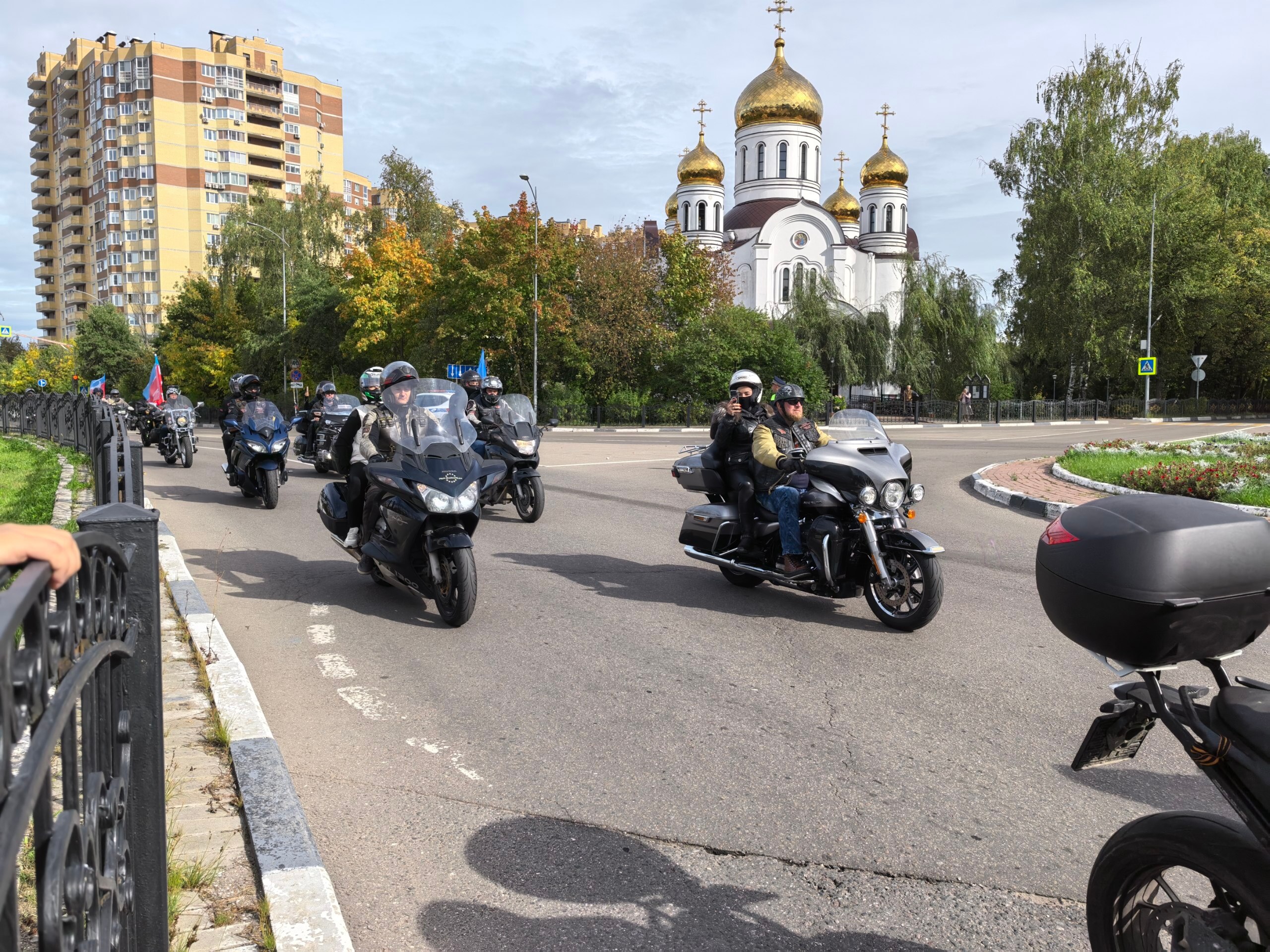 С главной площади города стартовал мотопробег! — Краснознаменск