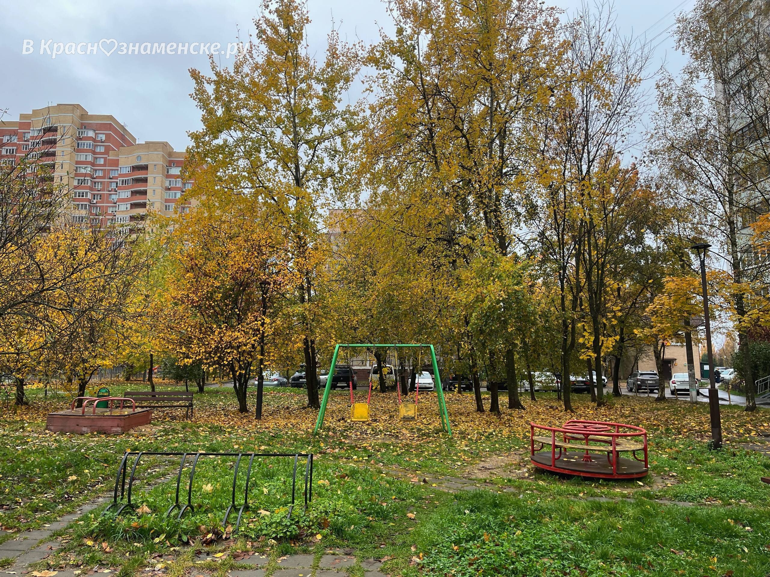 Прогулка по пасмурным улицам города — Краснознаменск