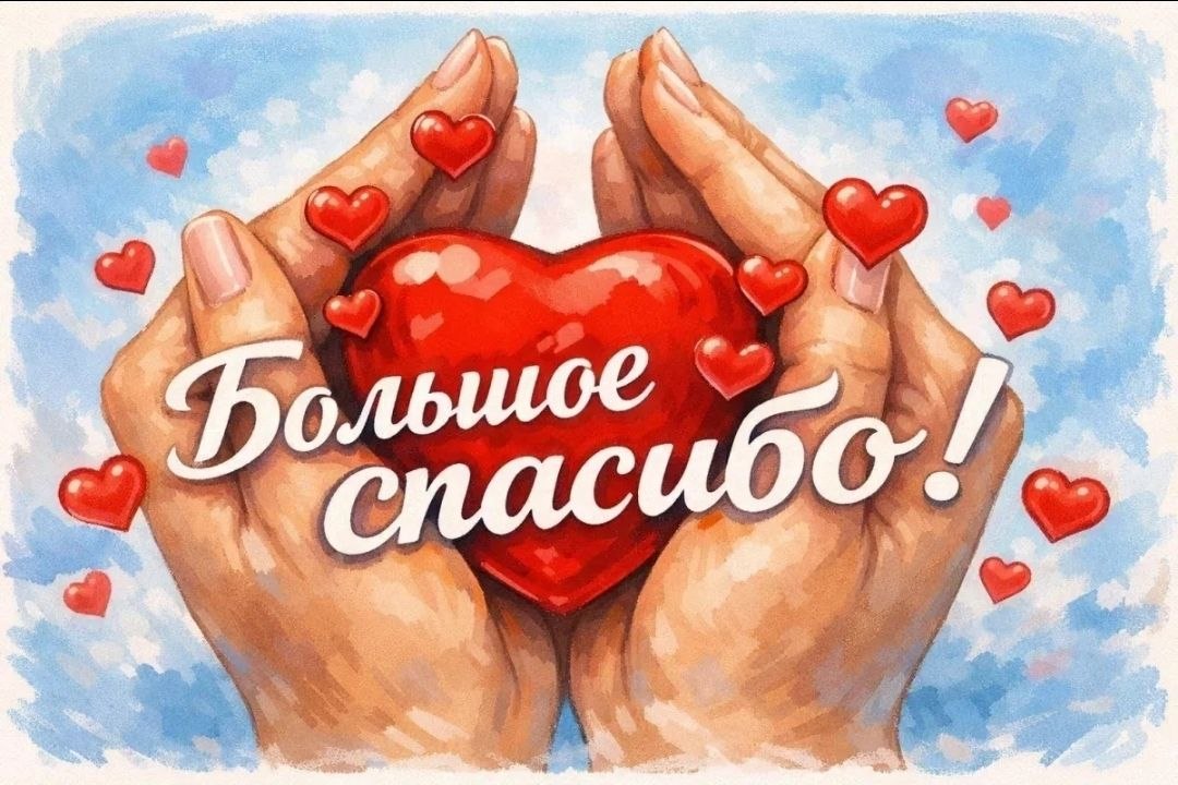 Благодарность бригаде скорой помощи и фельдшеру Ивановой Т. В.