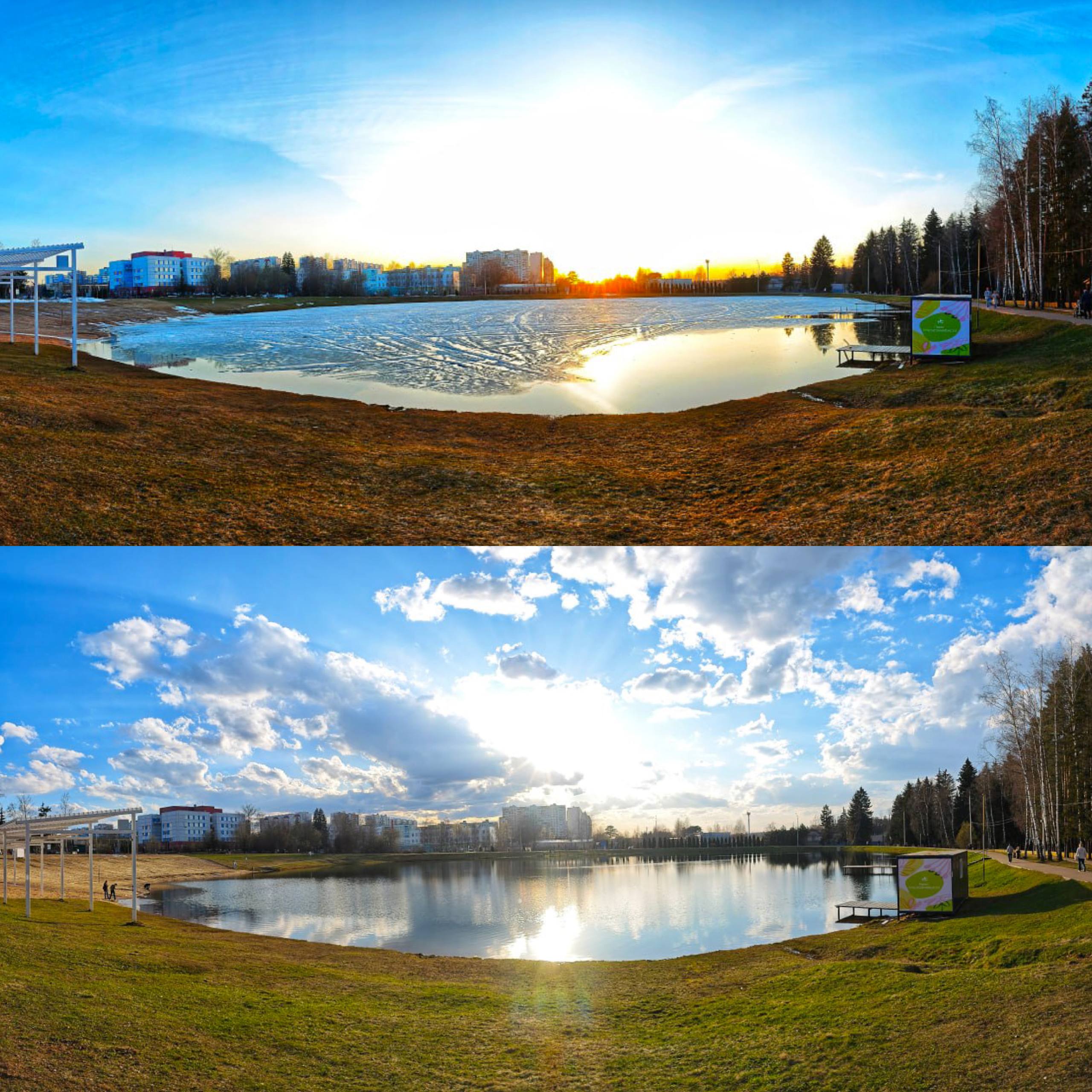 Между фотографиями разница в 5 дней