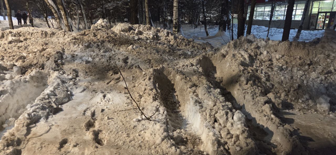 Коротко о ситуации на дорогах и парковках Краснознаменска