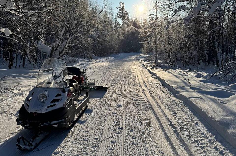 Возвращается к жизни наша лыжная трасса! 