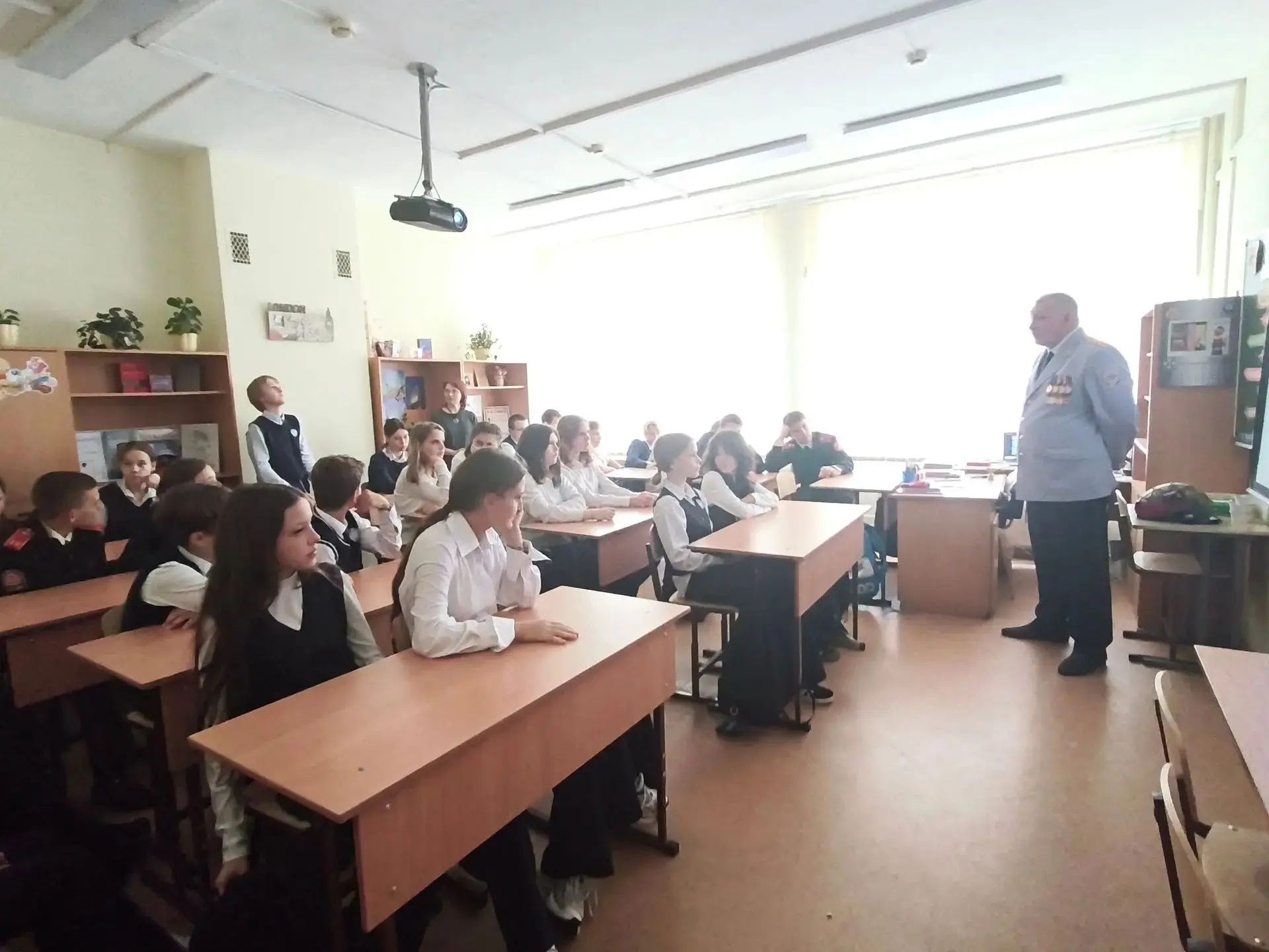 Урок мужества для учащихся 6 класса — Краснознаменск