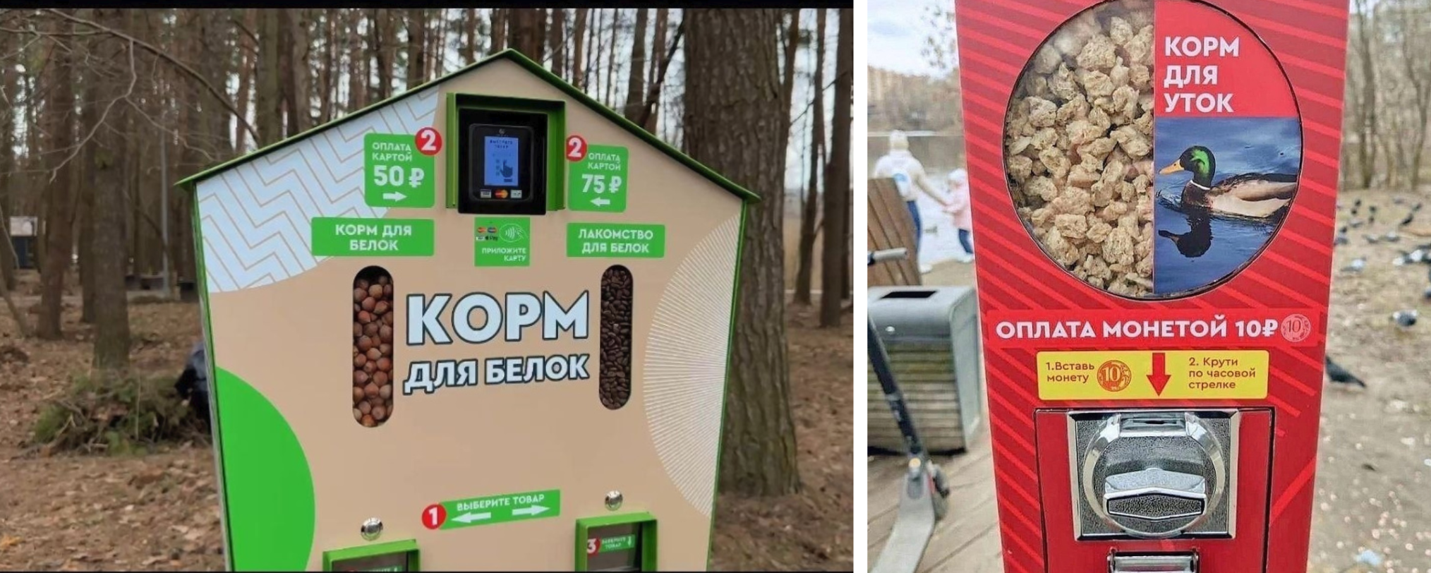 Согласитесь, было бы неплохо, если бы подобные автоматы появились у нас в городке