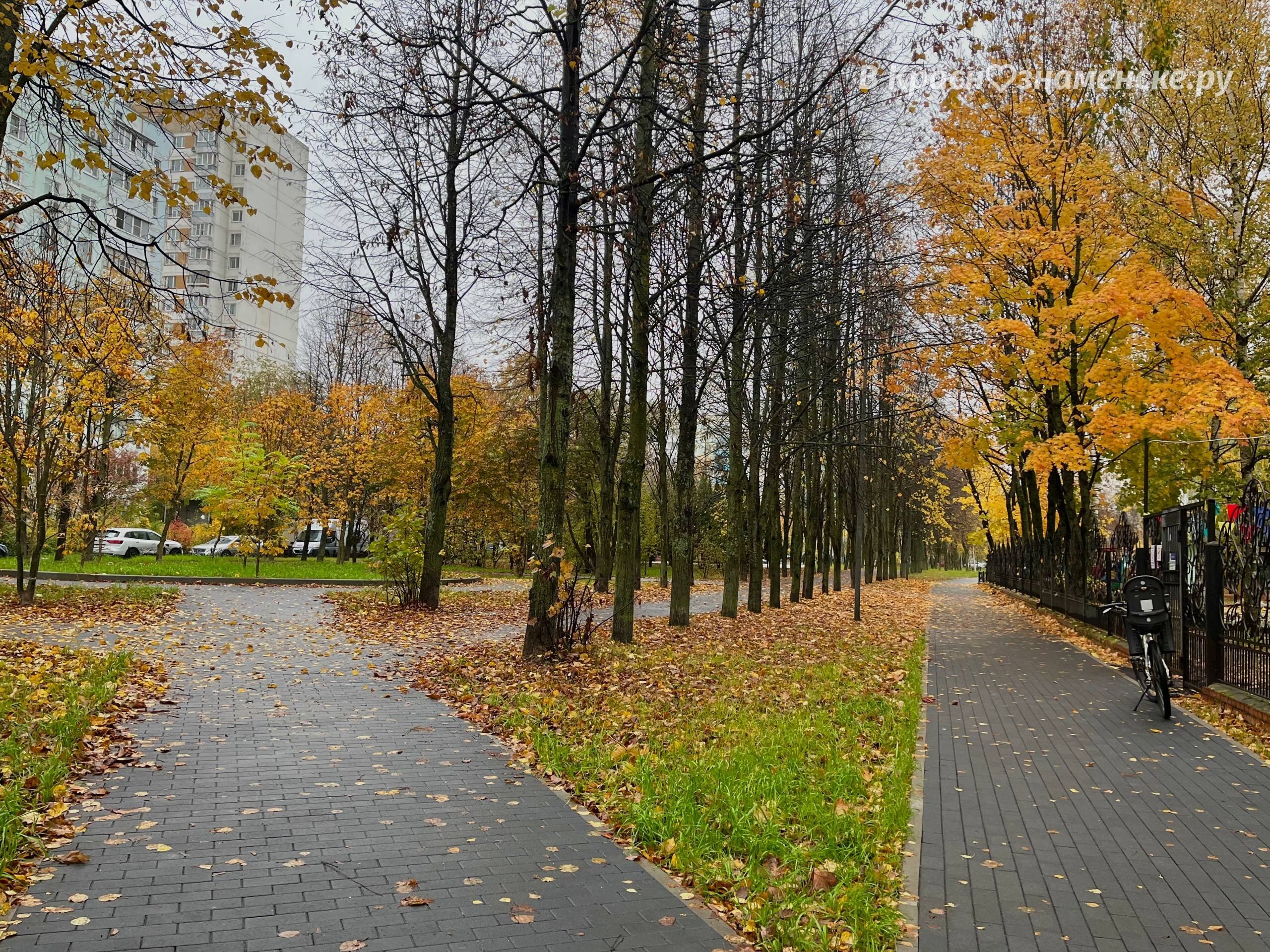 Прогулка по пасмурным улицам города — Краснознаменск