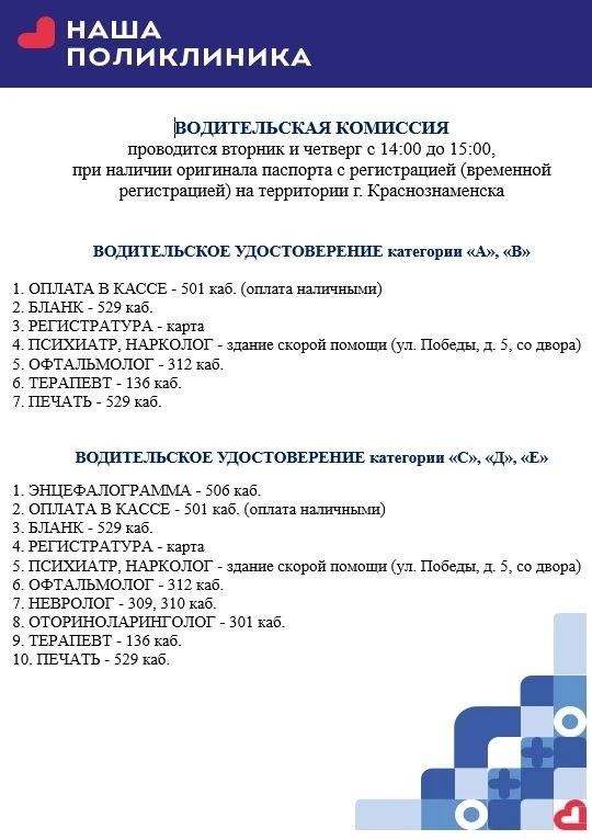 ВОДИТЕЛЬСКАЯ КОМИССИЯ