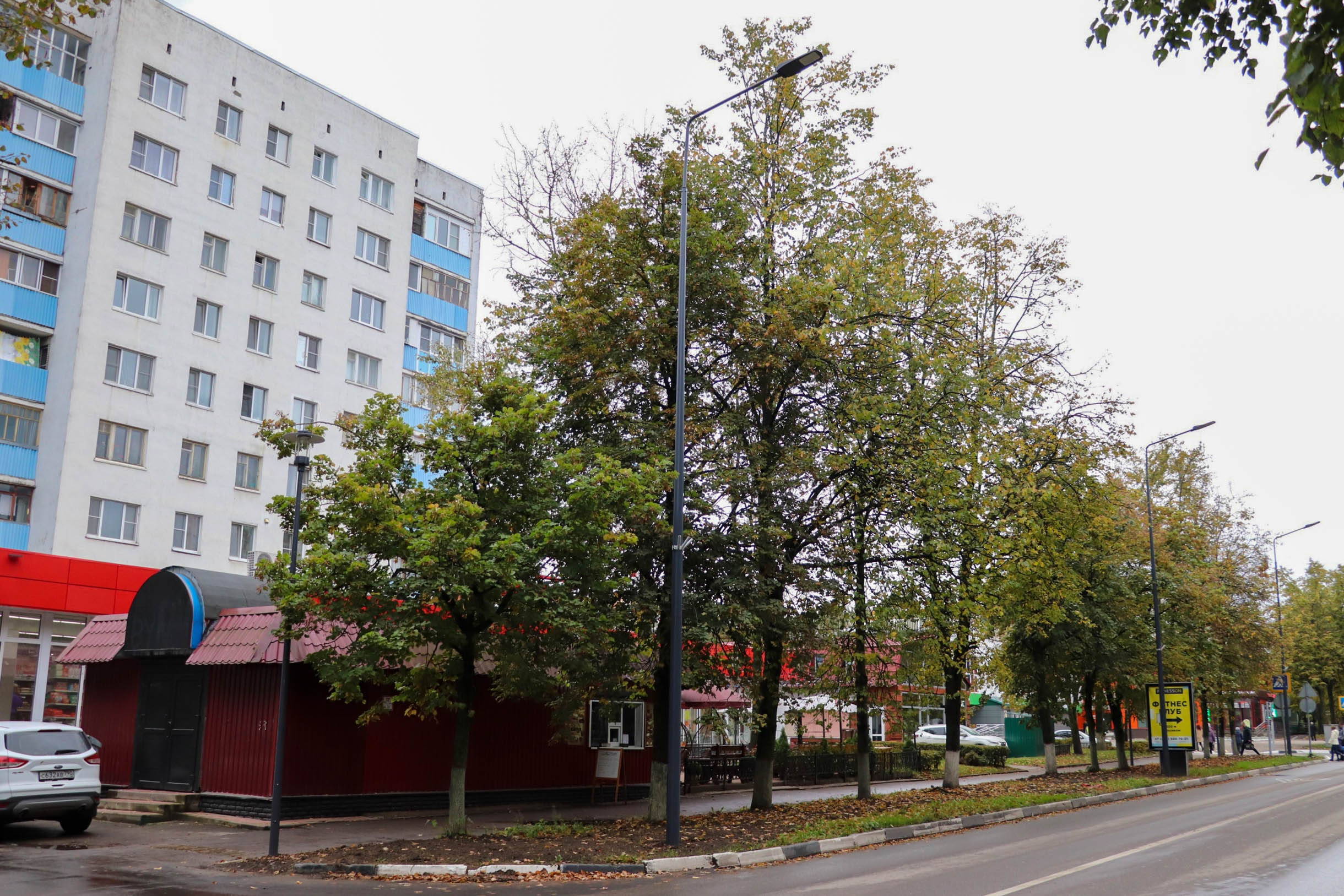 По проекту «Светлый город» в городском округе Краснознаменск выполнены работы по освещению