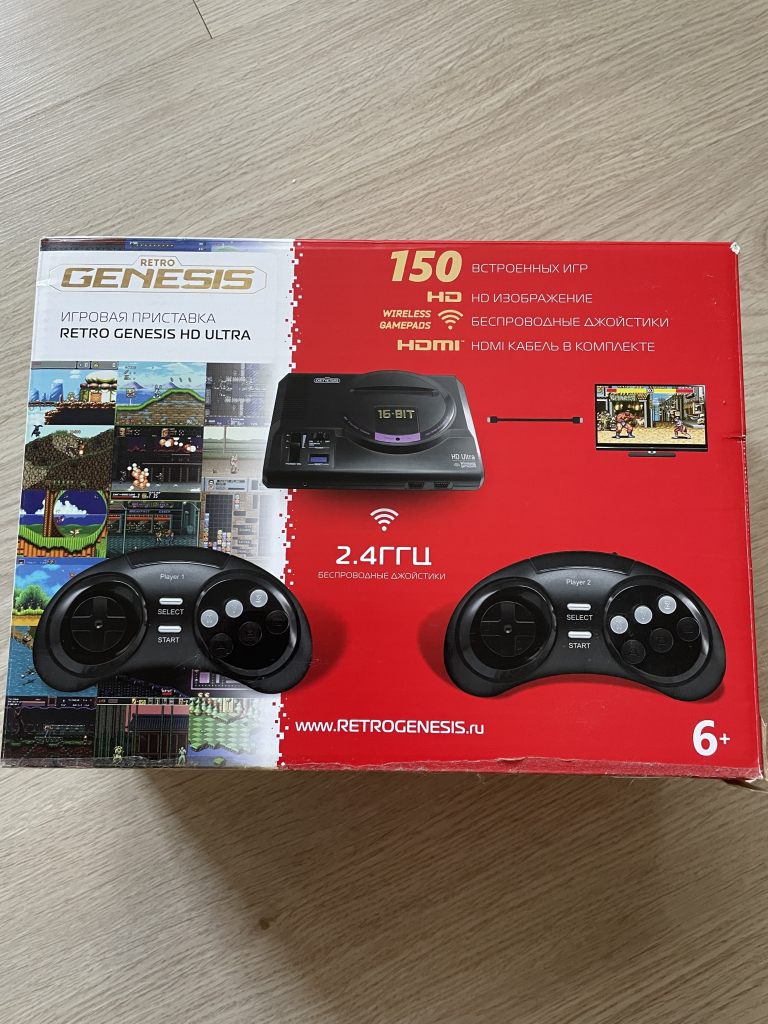 Ретро консоль retro genesis. Ретро консоль retro genesis
