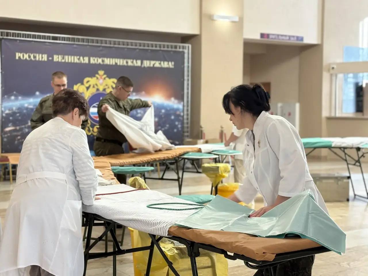 29 сентября в Доме офицеров стартовала донорская акция «Подари возможность жить!».
