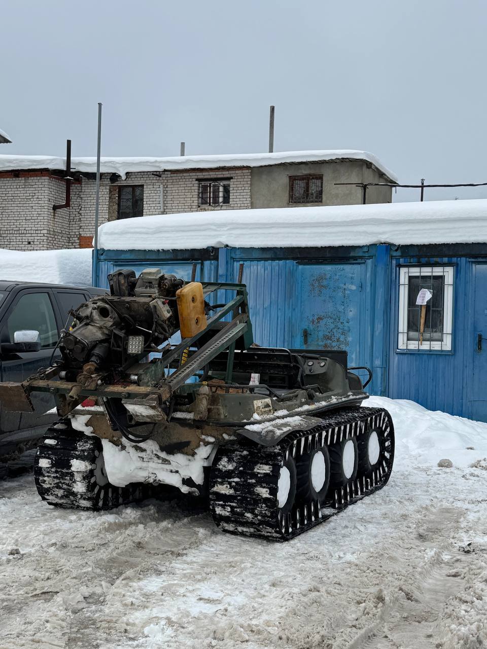 Геологи прибыли на место строительства будущего парка на лыжне