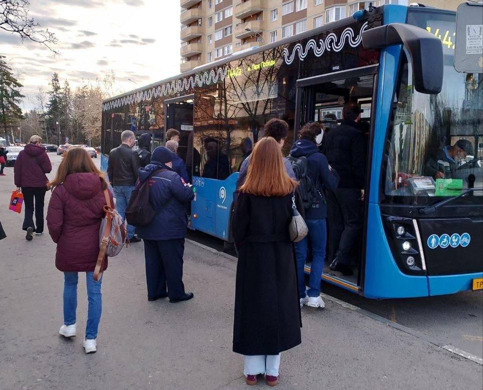 Проходит отладка работы графика движения новых маршрутов №1442 №1442А