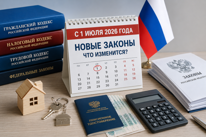 С 1 июля в России вступили в силу новые законы