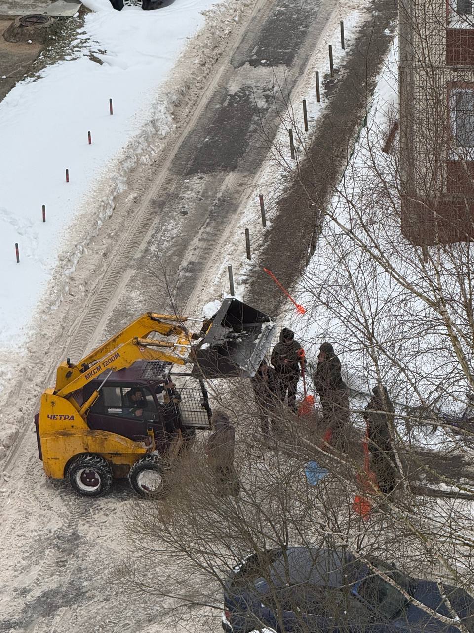 Коротко об уборке снега в городе