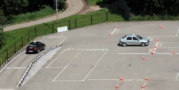 Учебная площадка за Домом офицеров