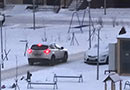 Автомобильная дорога на детской площадке
