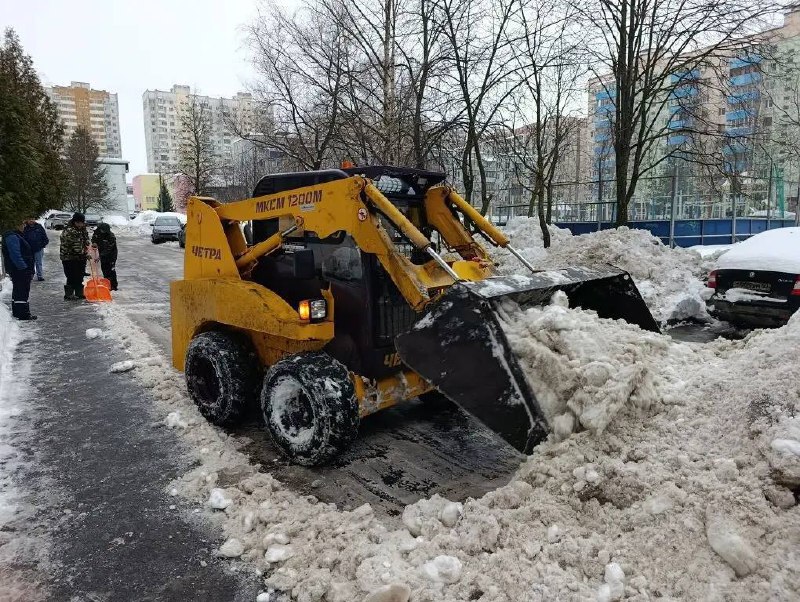 График уборки снега с дворовых территорий