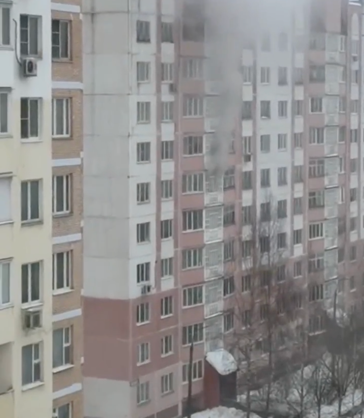 Пожар на Шлыкова 12