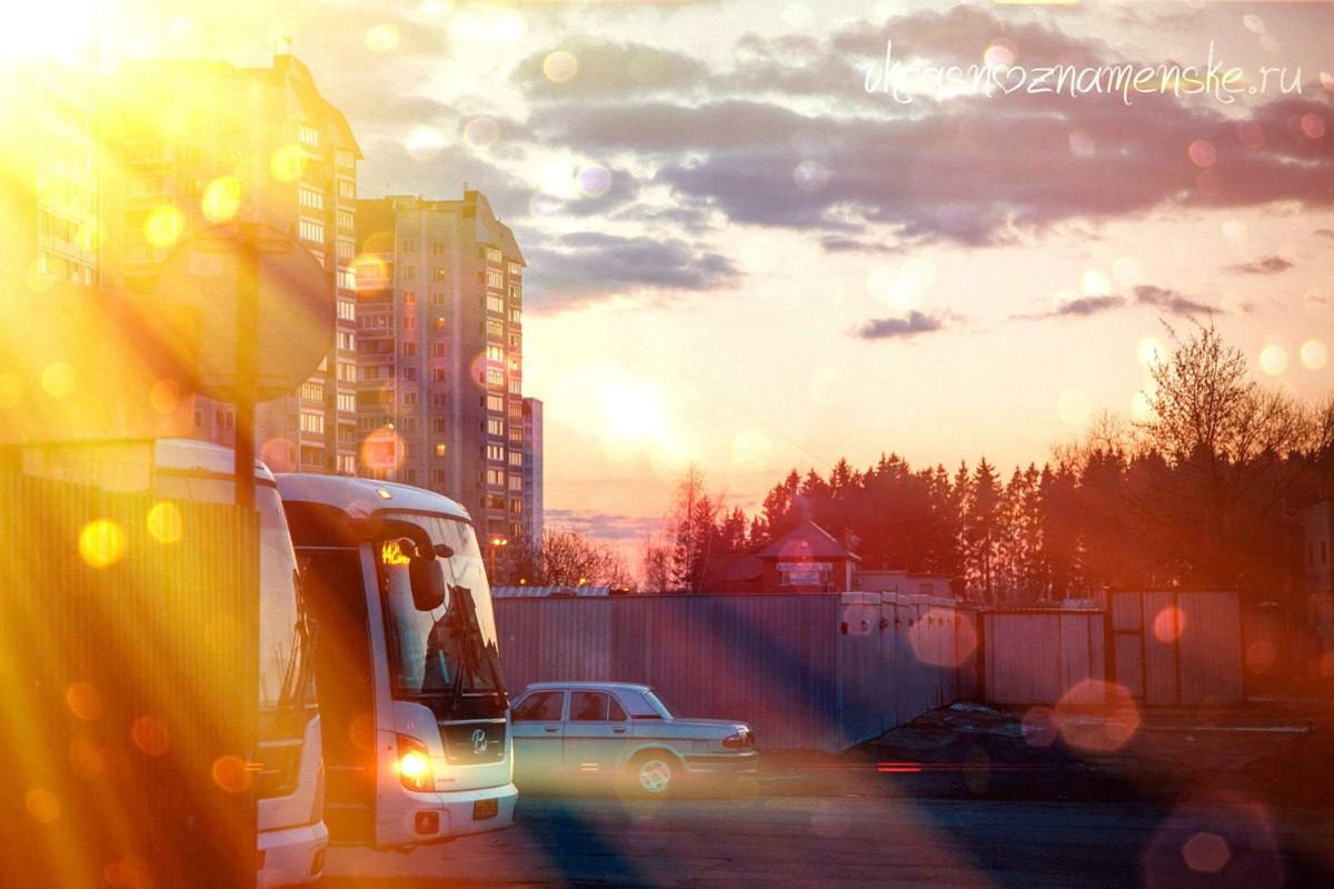 А что у нас происходит с расписанием автобусов?