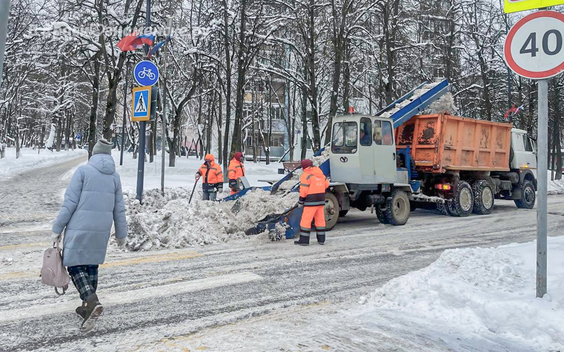 Огромное спасибо нашим коммунальным службам!