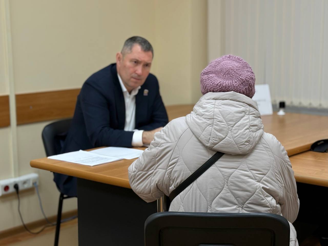 21 октября глава Краснознаменска Игорь Головатик провёл традиционный приём граждан по личным вопросам.
