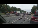 Авария из 5 автомобилей в районе Парка Патриот