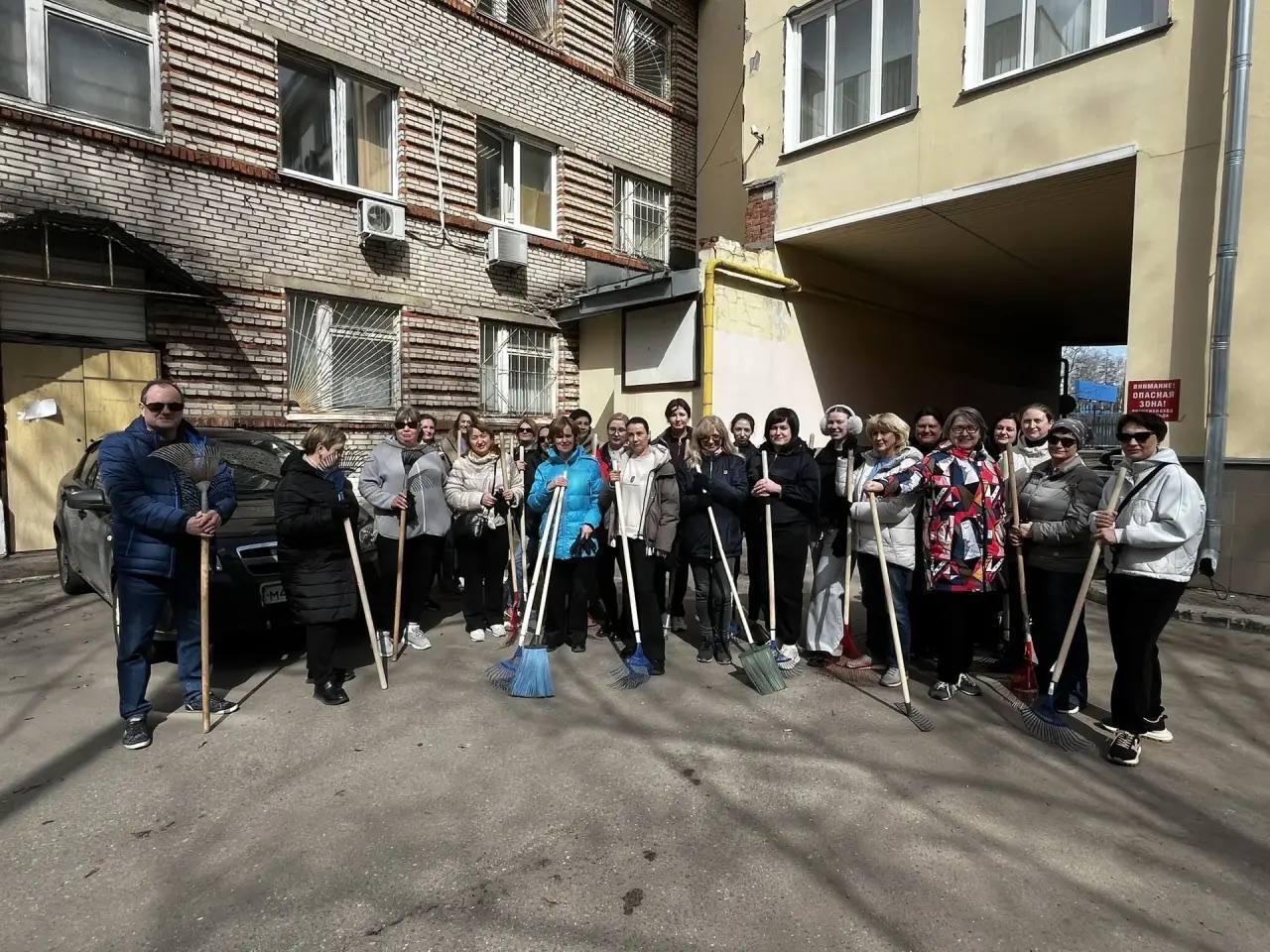 22 апреля в Краснознаменске состоялся общегородской субботник