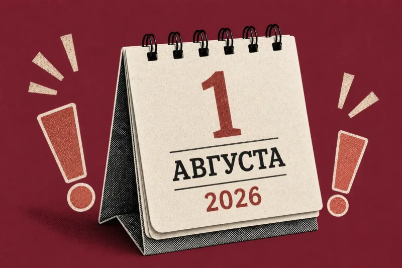 Что изменится в России с 1 августа?