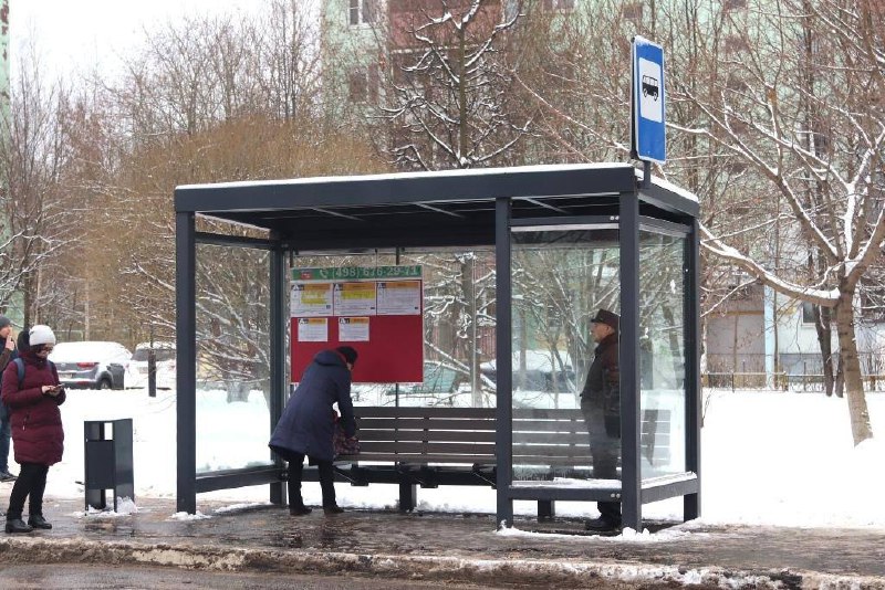 Холдинг «Деталь Бизнеса» начнет установку 15 современных автобусных павильонов в Краснознаменске в 2026 году