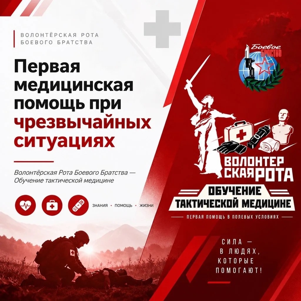 Бесплатный курс первой помощи при минно-взрывной травме — Краснознаменск
