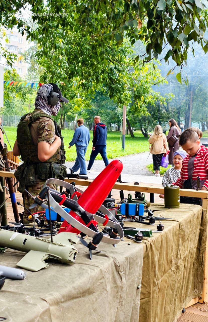 В Беличьем парке открылась интересная выставка вооружений! — Краснознаменск