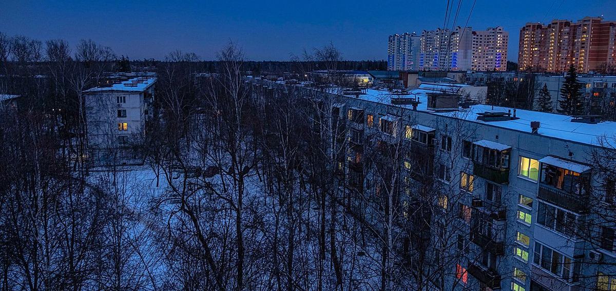 Немного атмосферы зимних краснознаменских вечеров