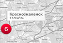 Краснознаменск в десятке по плотности застройки