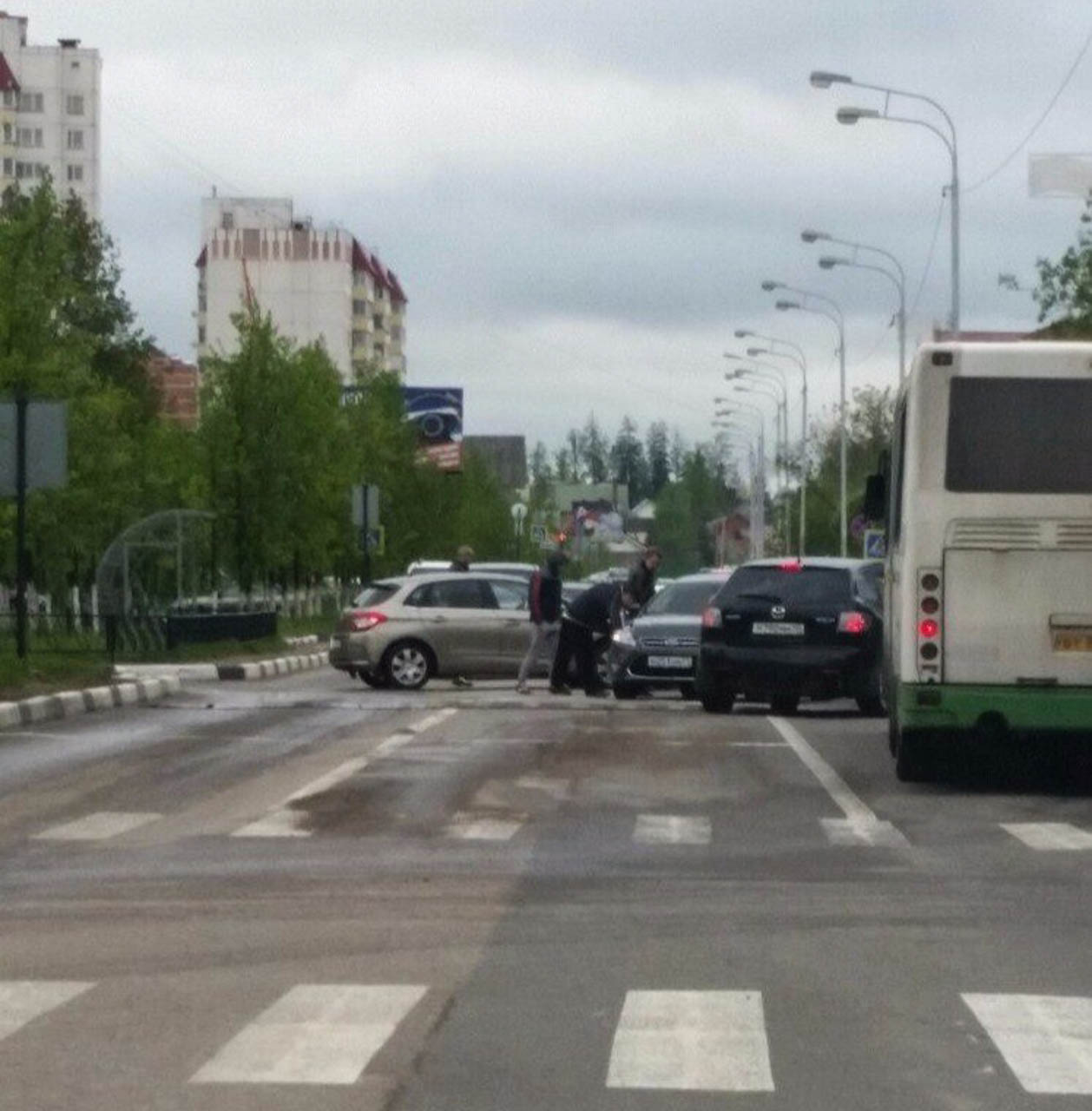ДТП на ул.Победа в городе Краснознаменск 