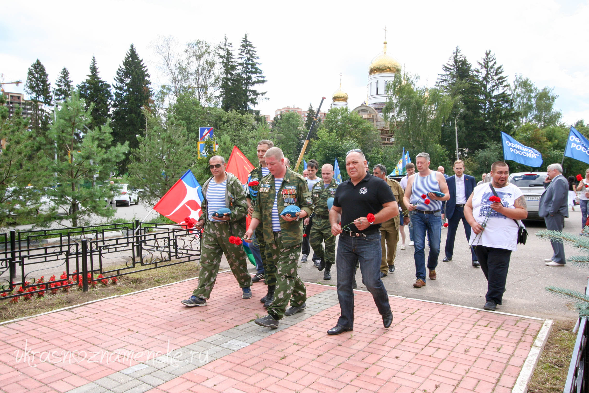 День ВДВ в ЗАТО Краснознаменск
