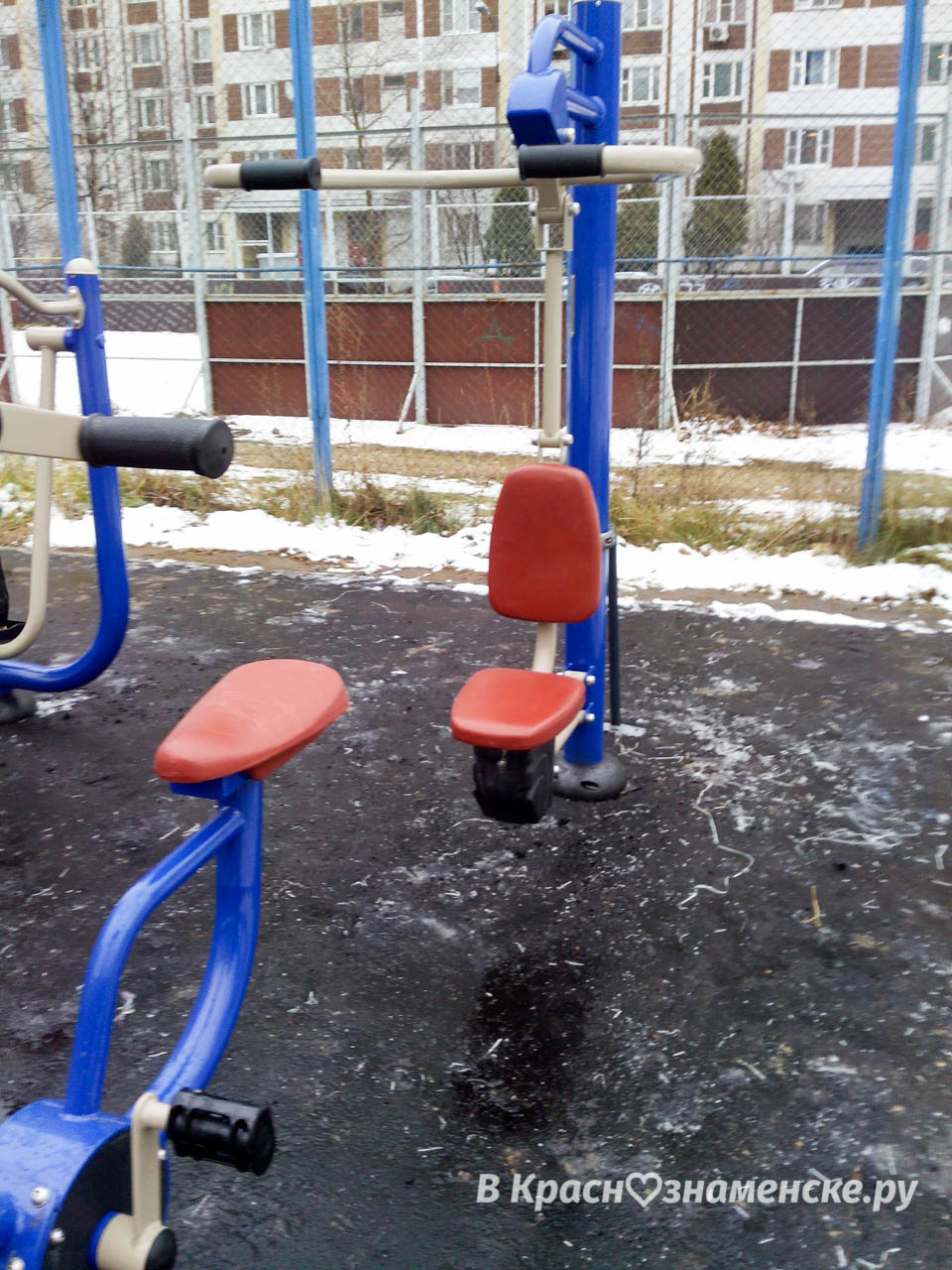 Спортплощадка в городе Краснознаменск Московской области Спортплощадка в городе Краснознаменск Московской области