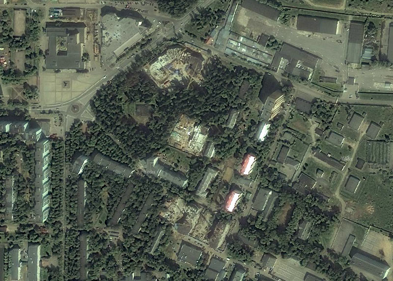 Карта Краснознаменска