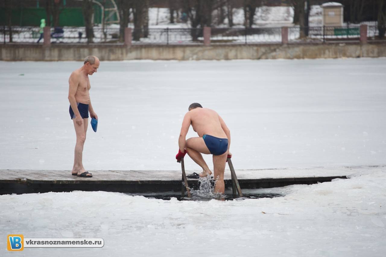 Моржи в Краснознаменске Моржи в Краснознаменске