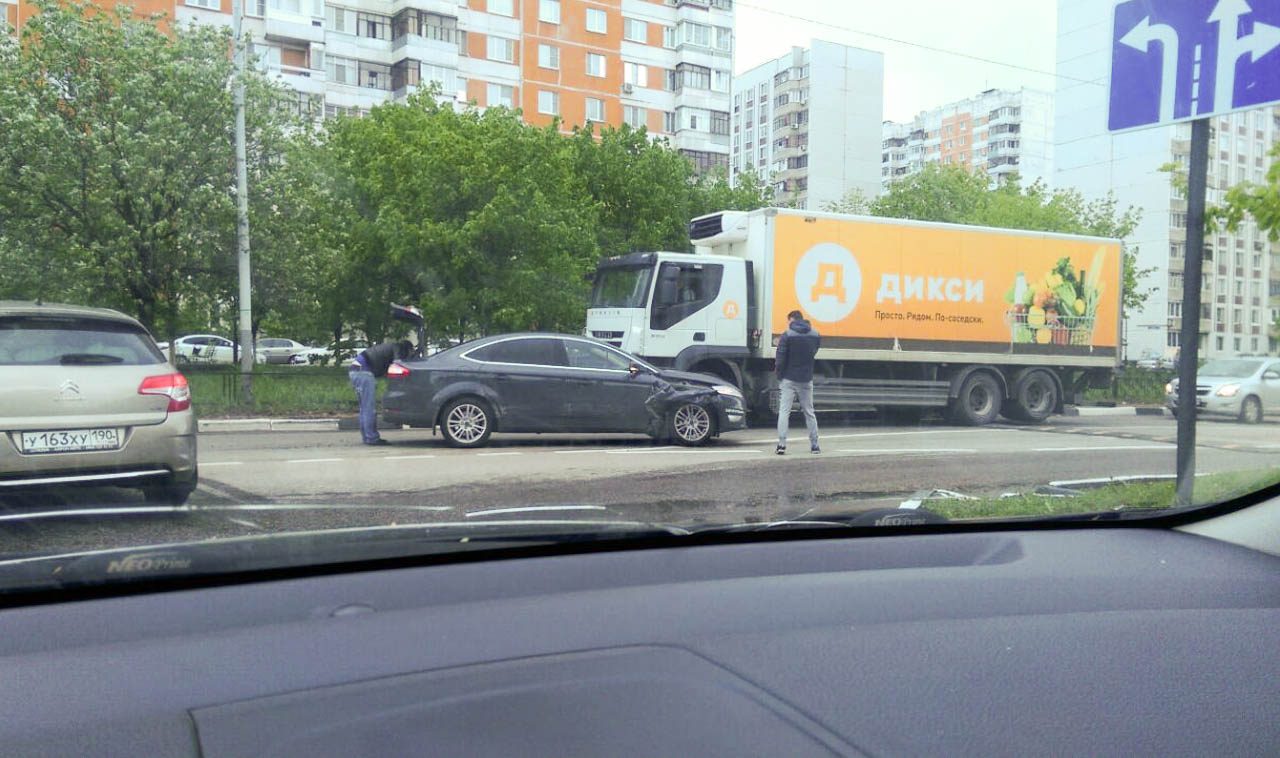 ДТП на ул.Победа в городе Краснознаменск 