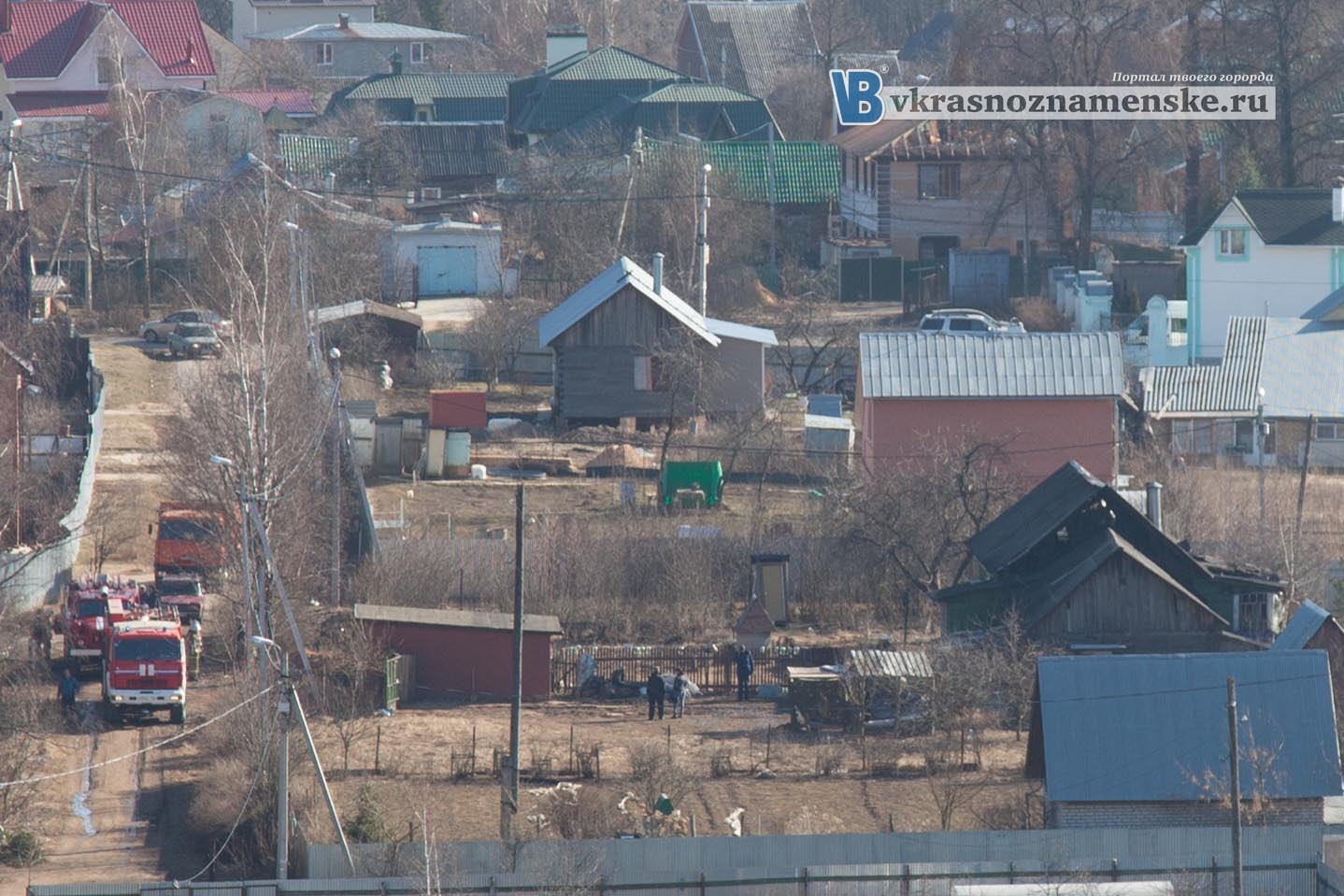 В селе сидоровское потушен пожар