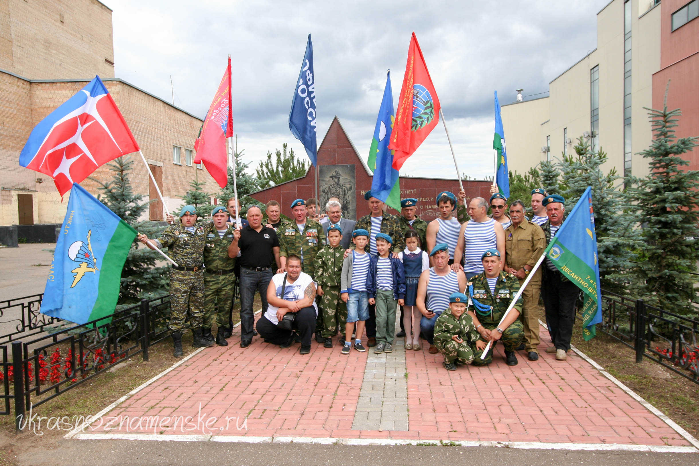 День ВДВ в ЗАТО Краснознаменск
