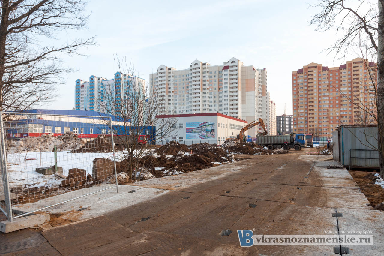 Началось строительство нового бассейна около ДЮСШ Началось строительство нового бассейна около ДЮСШ