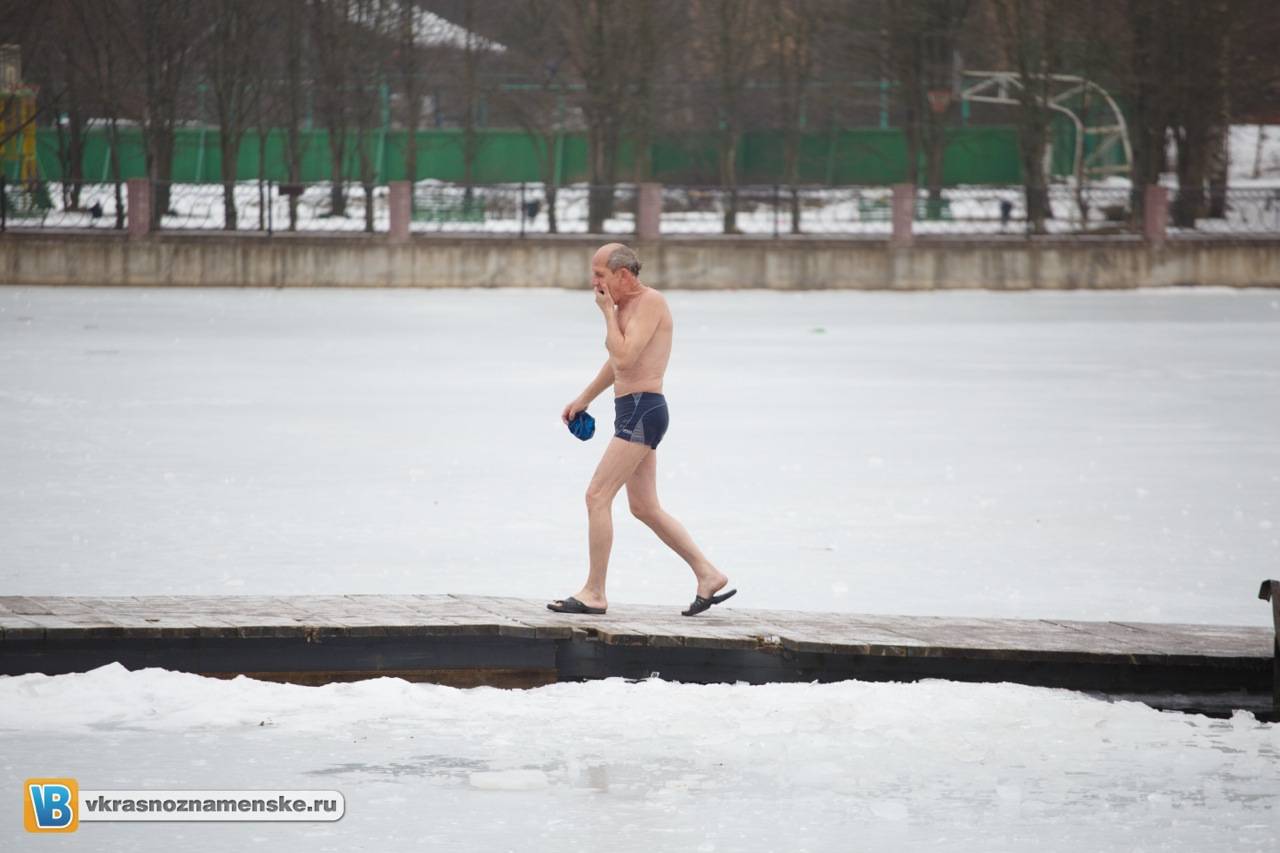 Моржи в Краснознаменске Моржи в Краснознаменске