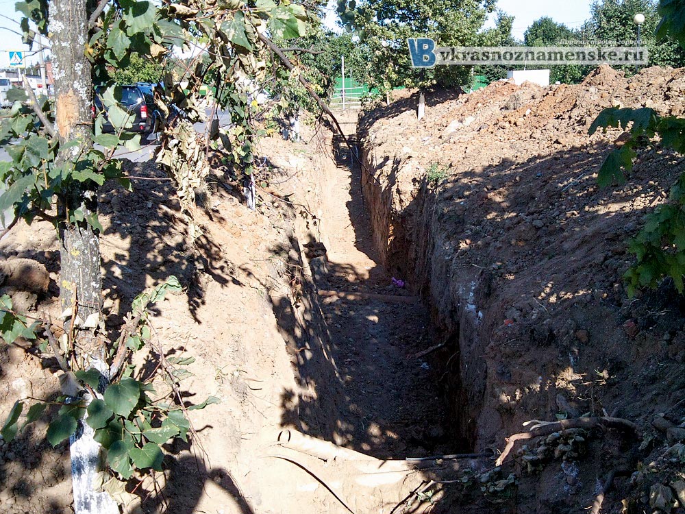 Земельный работы в городе Краснознаменск на ул. Гагарина