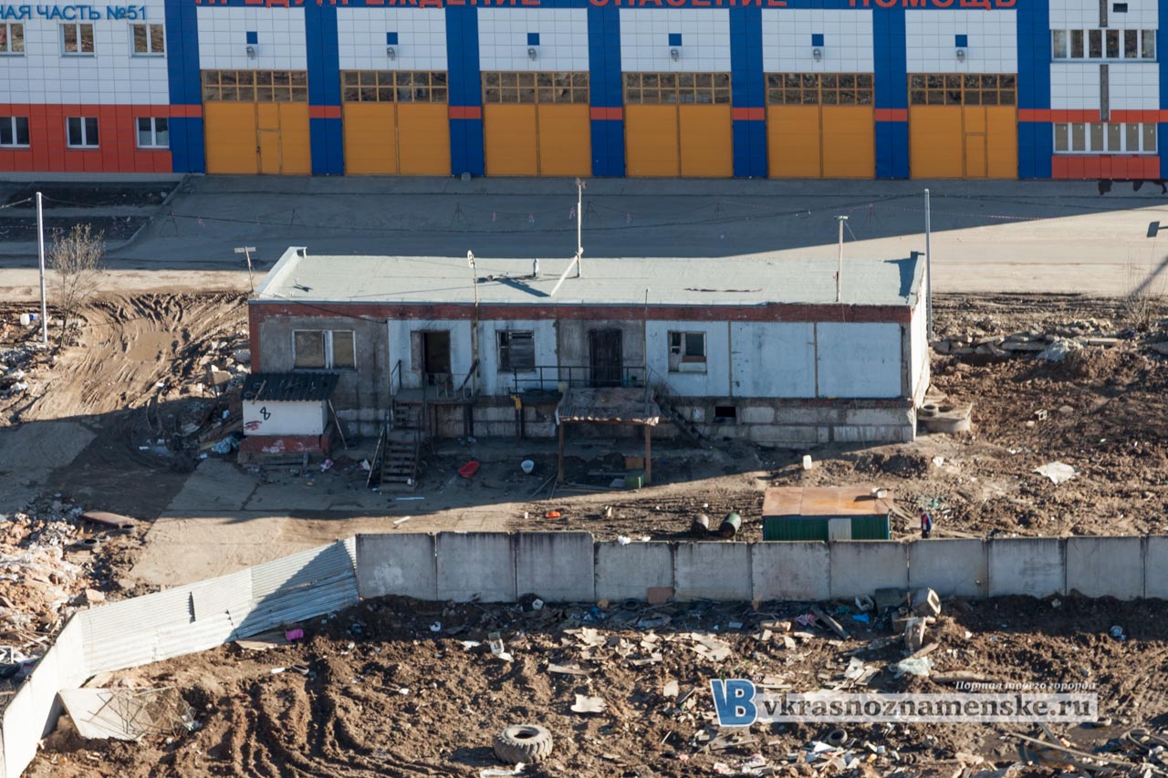 Общежитие с гастарбайтерами в Краснознаменске
