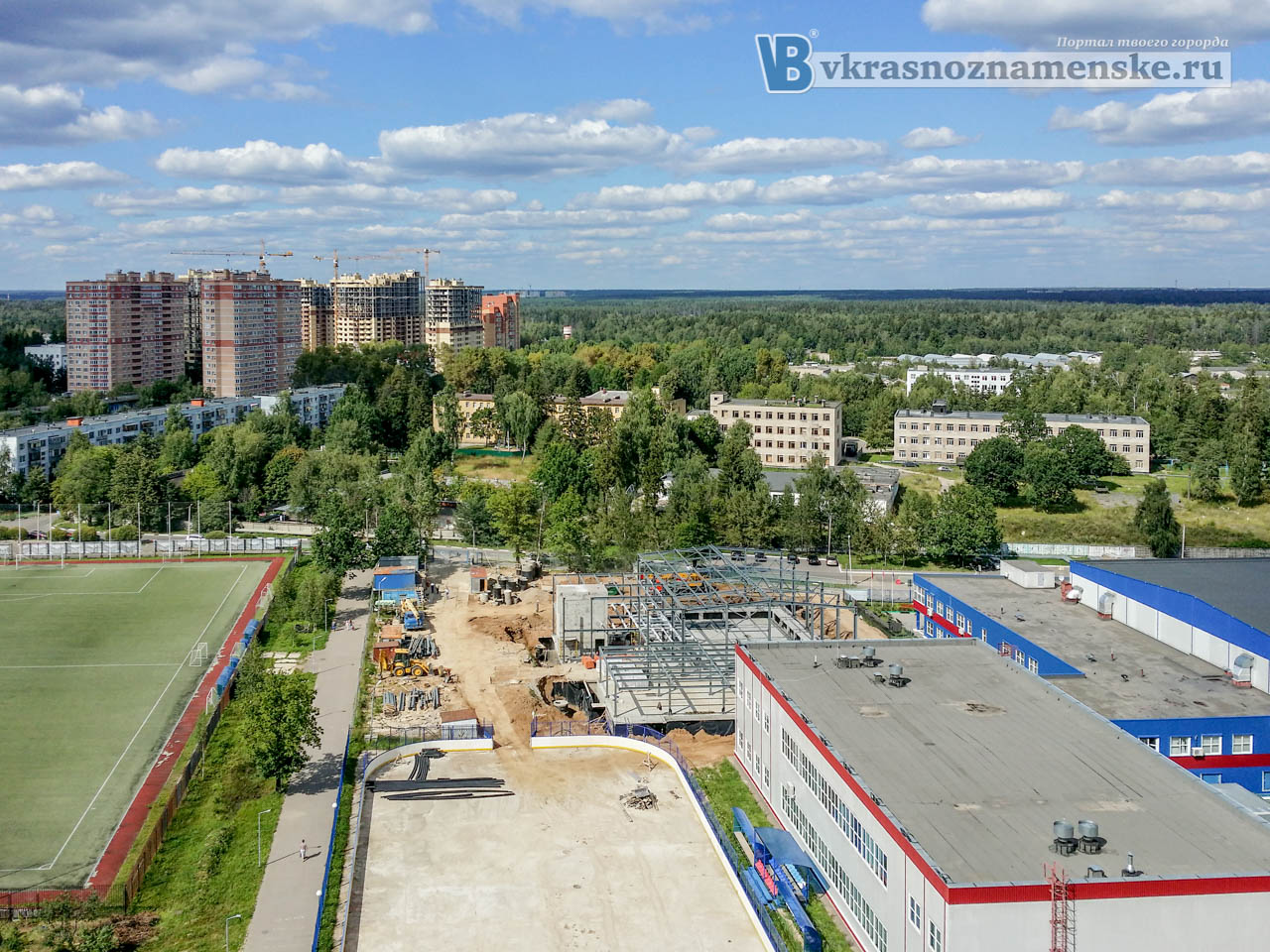 Строительство физкультурно−оздоровительного комплекса в ЗАТО Краснознаменск Строительство физкультурно−оздоровительного комплекса в ЗАТО Краснознаменск