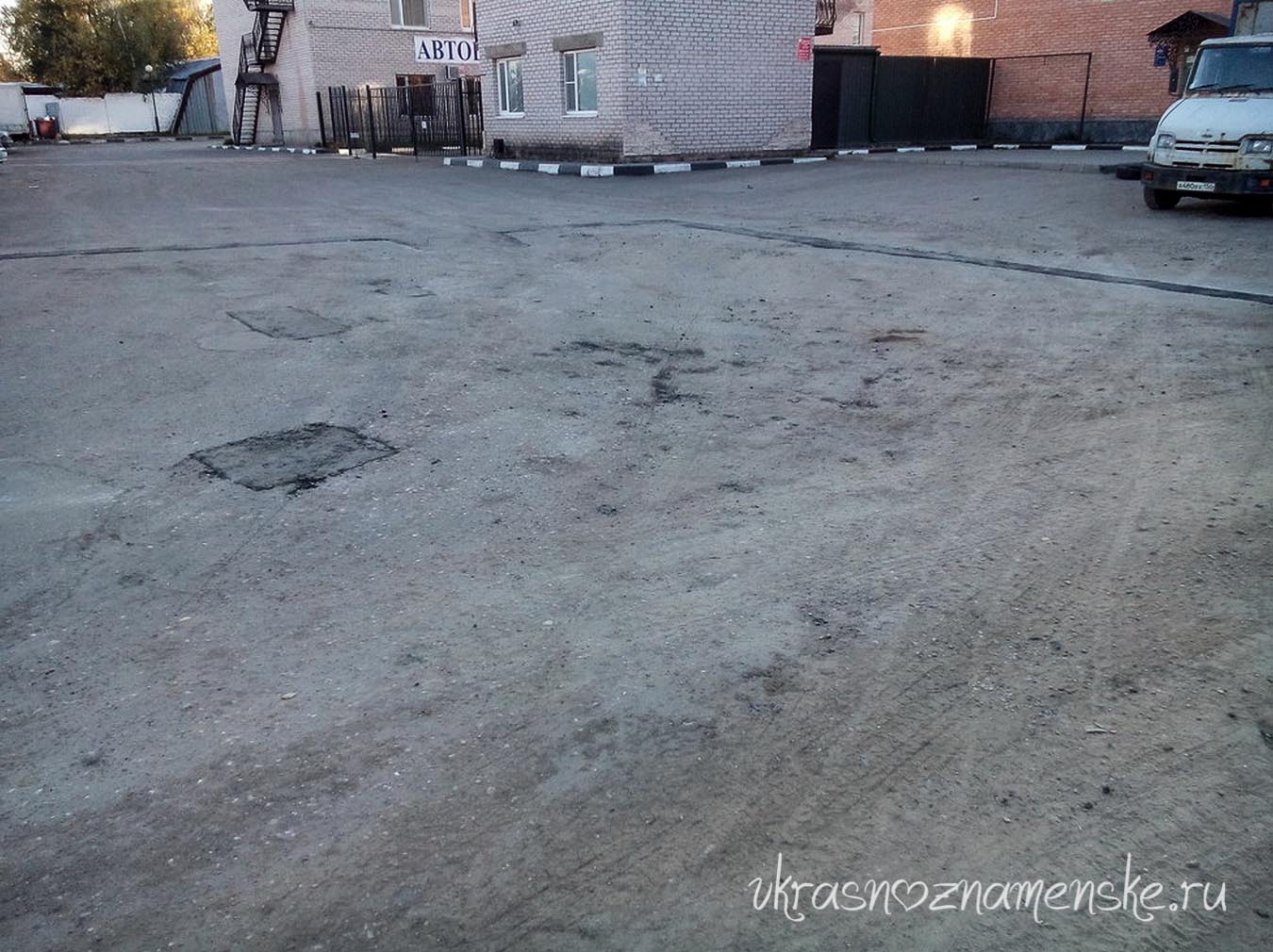 Ремонт дороги в Краснознаменске